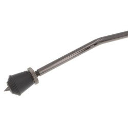 BDS7-105-BK - gambe curvi Grancassa - Ø10.5mm (x2) - Nero