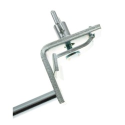 938 - Clamp on Rim Bass Drum Spurs - Vintage Style