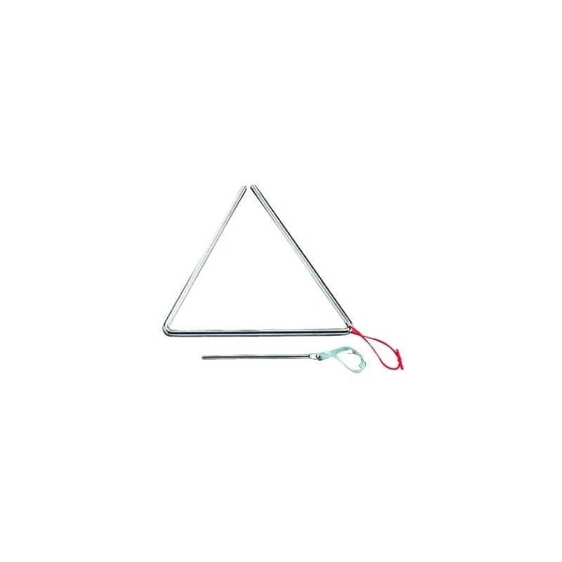 Triangolo in metallo con battente 20cm