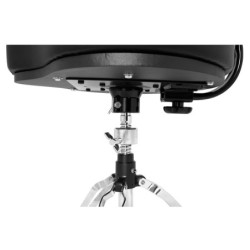 SPG-BBR Drum Throne Spinal-G Back Rest Black - 3 Leg Base