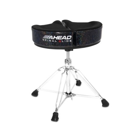 SPG-BS-4 Drum Throne Spinal-G Black Sparkle - 4 Legs Base