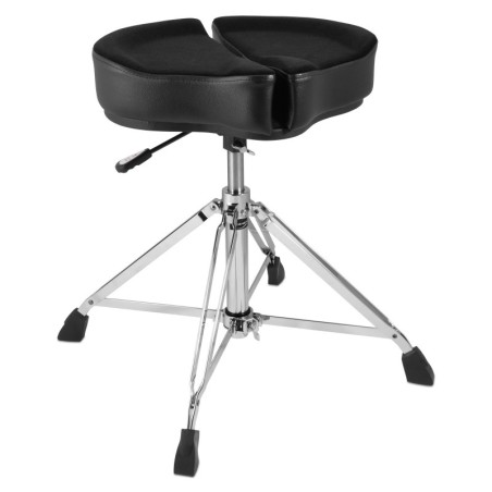 SPG-HBL Spinal-G Saddle Top Hydraulic Throne - Black