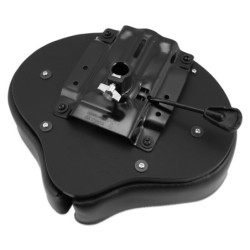 SPG-HBL Spinal-G Saddle Top Hydraulic Throne - Black