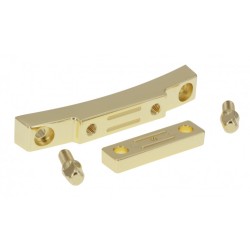 STOB5BR - Fermo per cordiera Rullante Die Cast "Deluxe" 62mm - d'Oro
