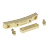 STOB5BR - Fermo per cordiera Rullante Die Cast "Deluxe" 62mm - d'Oro