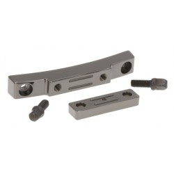 STOB5BK - Fermo per cordiera Rullante Die Cast "Deluxe" 62mm - Nero