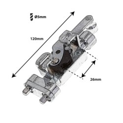 STO9 - Tenticordiera per rullante Deluxe 26mm