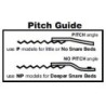 FC1416NP 14" Snare Wires - 16 Strands Carbon no Pitch