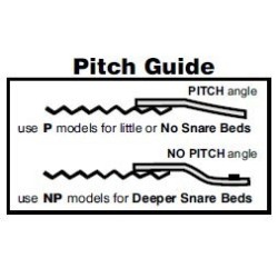 FC1420NP 14" Snare Wires - 20 Strands Carbon no Pitch