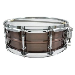 BKR-5014SH - Black Dawg 14" x 5" Snare Drum - Brushed Red Copper Brass Shell