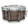 BKR-6514SH - Black Dawg 14" x 6.5" Snare Drum - Brushed Red Copper Brass Shell