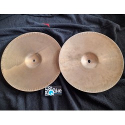 Paiste 15" Formula 602 "Pre-Serial" Hi-Hat Cymbals (Pair) 1959 - 1971
