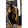 Zildjian towel with logo in black-gold