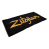 Zildjian towel with logo in black-gold