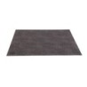 Woven Back in Black - Drum Mat 1.85 x 1.60m Anti-Slip - Black