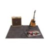 Woven Back in Black - Drum Mat 1.85 x 1.60m Anti-Slip - Black