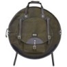 22" Backpack Cymbal Case - Forest Green/Dark Brown