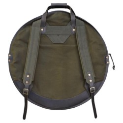 22" Backpack Cymbal Case - Forest Green/Dark Brown