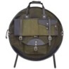 22" Backpack Cymbal Case - Forest Green/Dark Brown