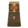 Wax Canvas Compact Stick Case - Forest Green