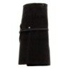 Wax Canvas Roll-Up Stick Case - Black
