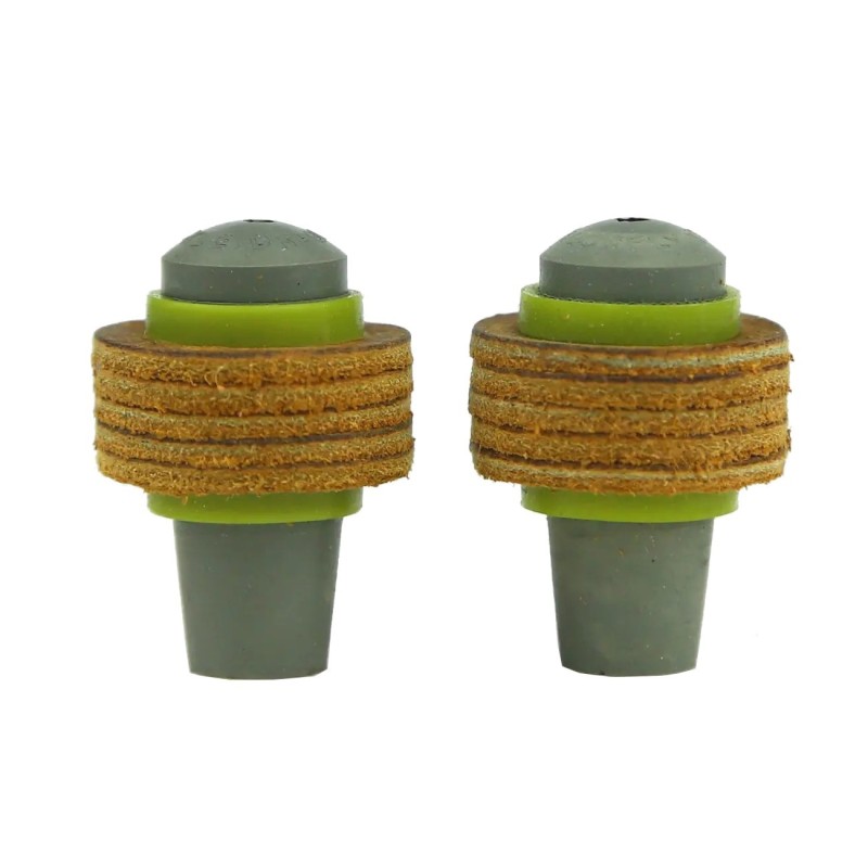 Stacked Leather Topper (x2)