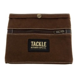 Waxed Canvas Gig Pouch - Brown