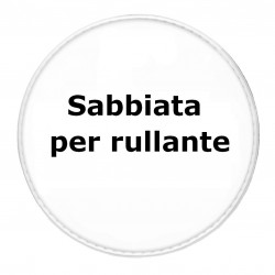 Pelle per Rullante 14" Sabbiata BATTENTE