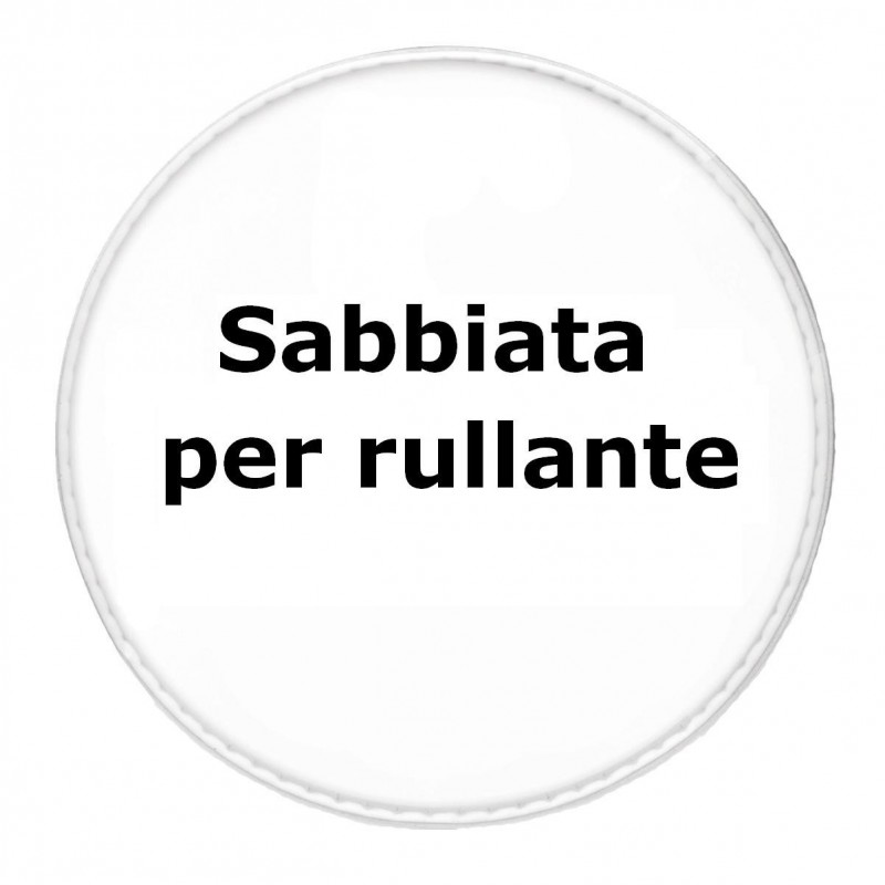 Pelle per Rullante 14" Sabbiata BATTENTE