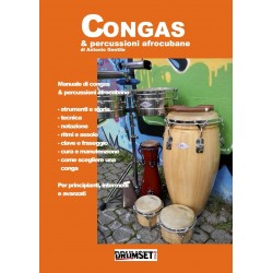 Congas & Percussioni Afrocubane di A. Gentile  Edizioni DrumsetMag