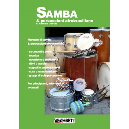 Samba & Percussioni Afrobrasiliane di A. Gentile  Edizioni DrumsetMag