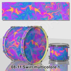 Swirl multicolore