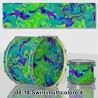 Multicolored swirl