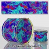 Multicolored swirl
