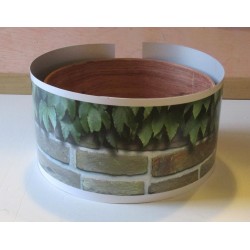 Wrap per rivestimento rullante 14"x7" Foglie Style