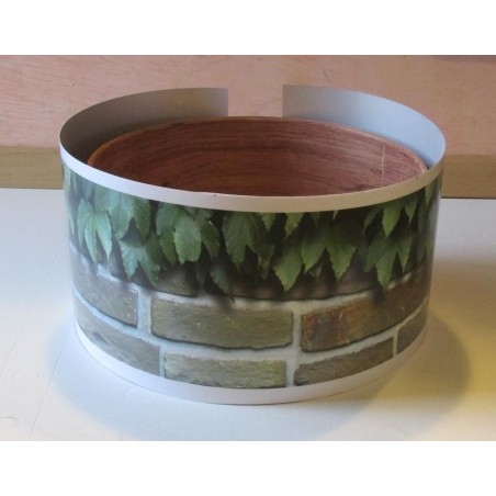 Wrap per rivestimento rullante 14"x7" Foglie Style