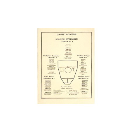 DANTE AGOSTINI SOLFEGGIO RITMICO VOLUME 1
