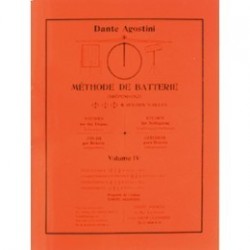 DANTE AGOSTINI METHODE DE BATTERIE VOL. 4