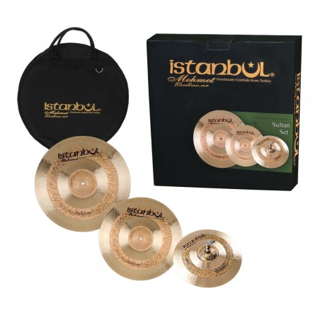 Istanbul Mehmet Set Cymbal Pack Sultan - Bag FREE!