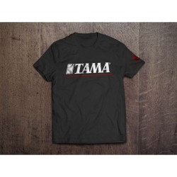 TAMA T-Shirt Logo BK/RED - TAMT003