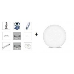 Promo Pack Hardware + Drumheads for snare assembly - 14" serie economy