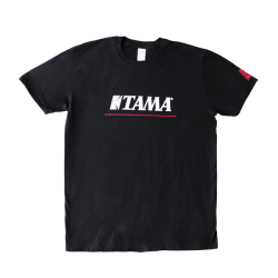 TAMA T-Shirt Logo BK/RED - TAMT003