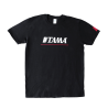 TAMA T-Shirt Logo BK/RED - TAMT003