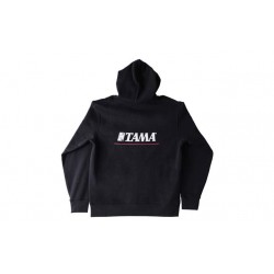 TAMA Zip-up Hoodie Black -...