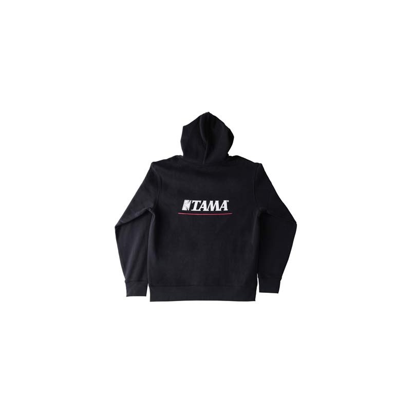 TAMA Zip-up Hoodie Black - TAMH001