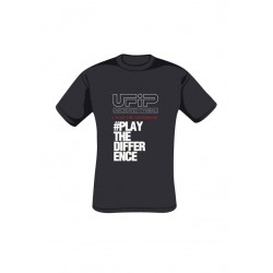 UFIP T-shirt Black - Play the difference