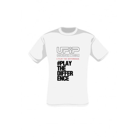 UFIP T-shirt White - Play the difference