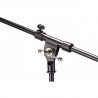 Proel RSM195BK - Asta professionale a giraffa per microfono