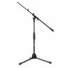 Proel RSM192BK - Asta professionale “nana”, con giraffa telescopica per microfono