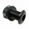 AVH4BK - hole vent Nero Die Cast 30mm